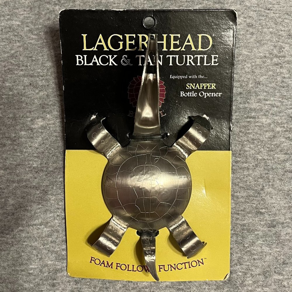 Lagerhead Black & Tan Turtle.